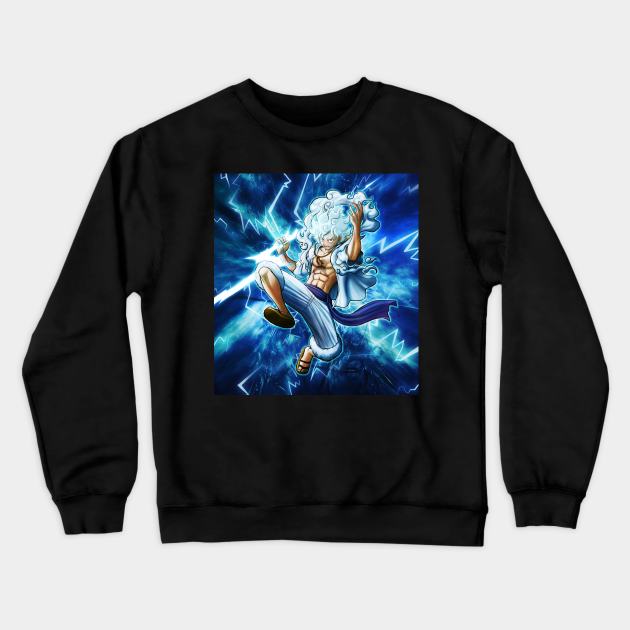 God of thunder (joy) Crewneck Sweatshirt by mcashe_art